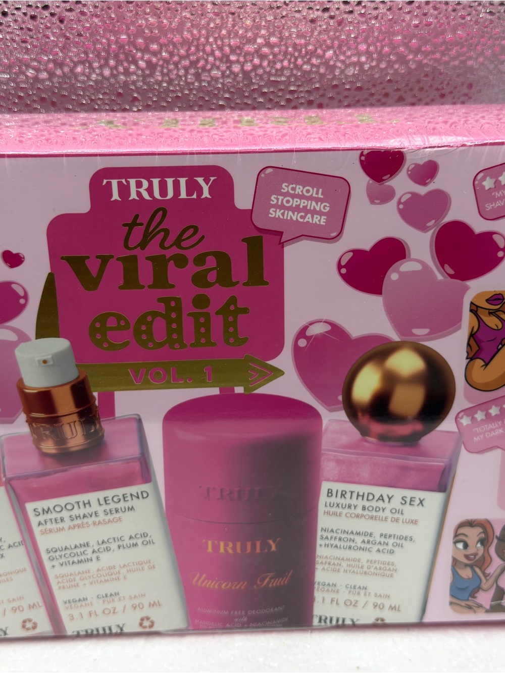 TRULY The Viral Edit Vol. 1 Pink Bath & Body Gift Set